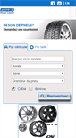 Mobile Screenshot of pneuslavoie.com